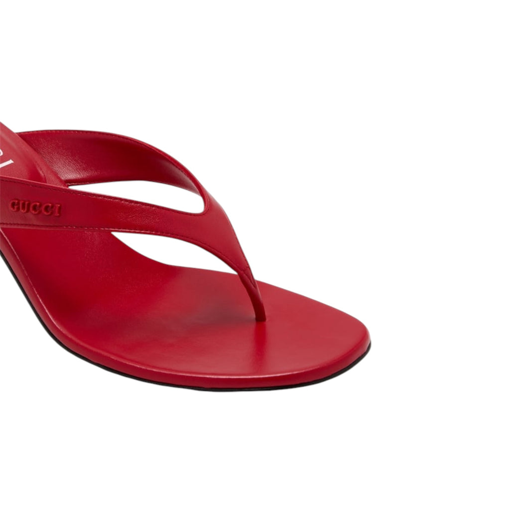 Gucci Vittoria Thong Red