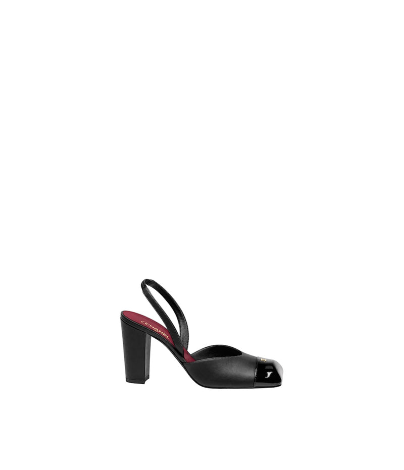 Chanel Slingback Pumps Black