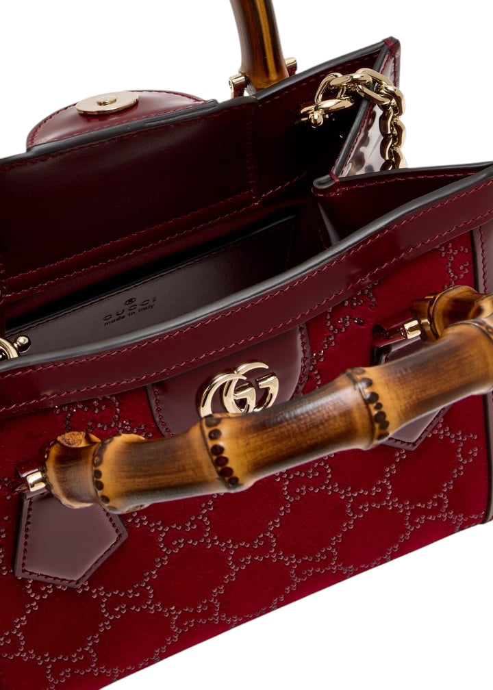 Gucci Diana Crystals Small Tote
