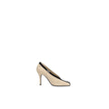 Chanel Suede Biege & Black Pumps.