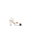 Chanel Slingback Pumps Ivory & Black