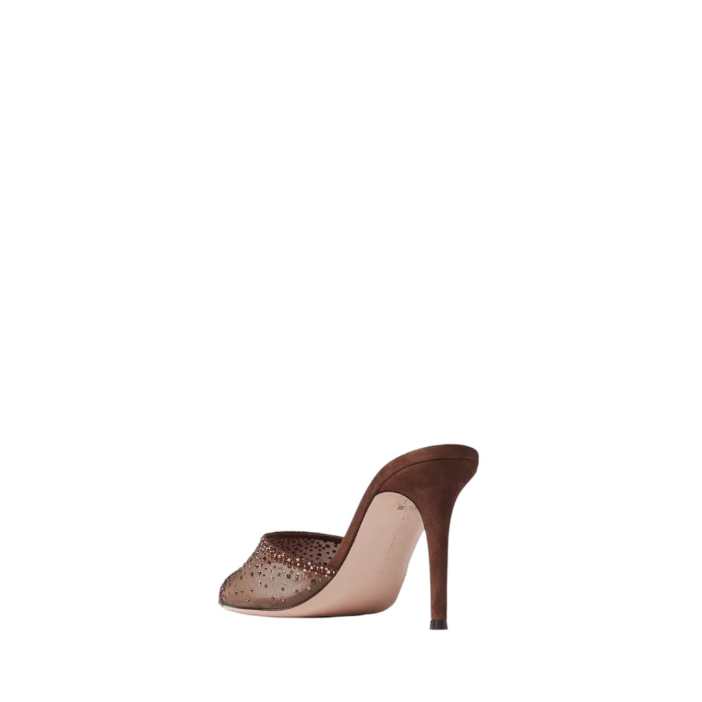 Gianvito Rossi Rania 85 Organza Crystals