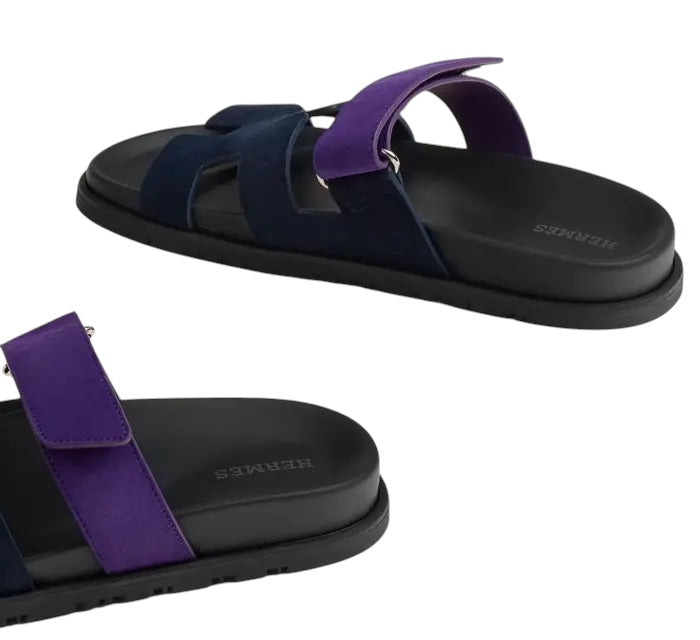 Hermès Chypre Sandal Marine / Violet