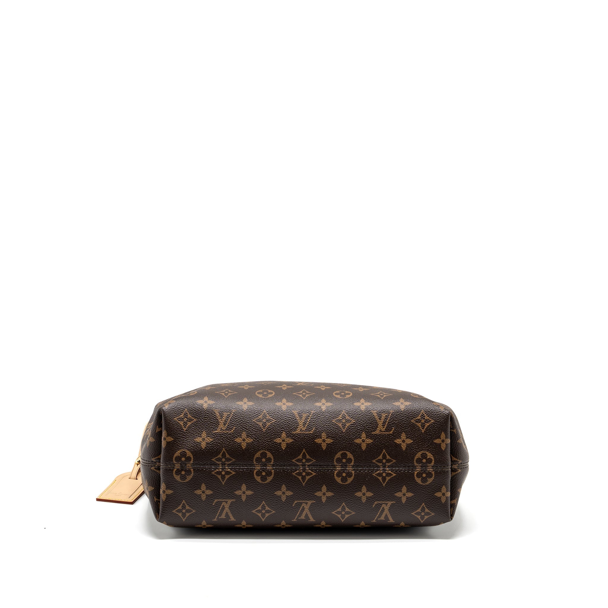 Graceful PM Monogram Canvas Handbag Gold-Tone Hardware