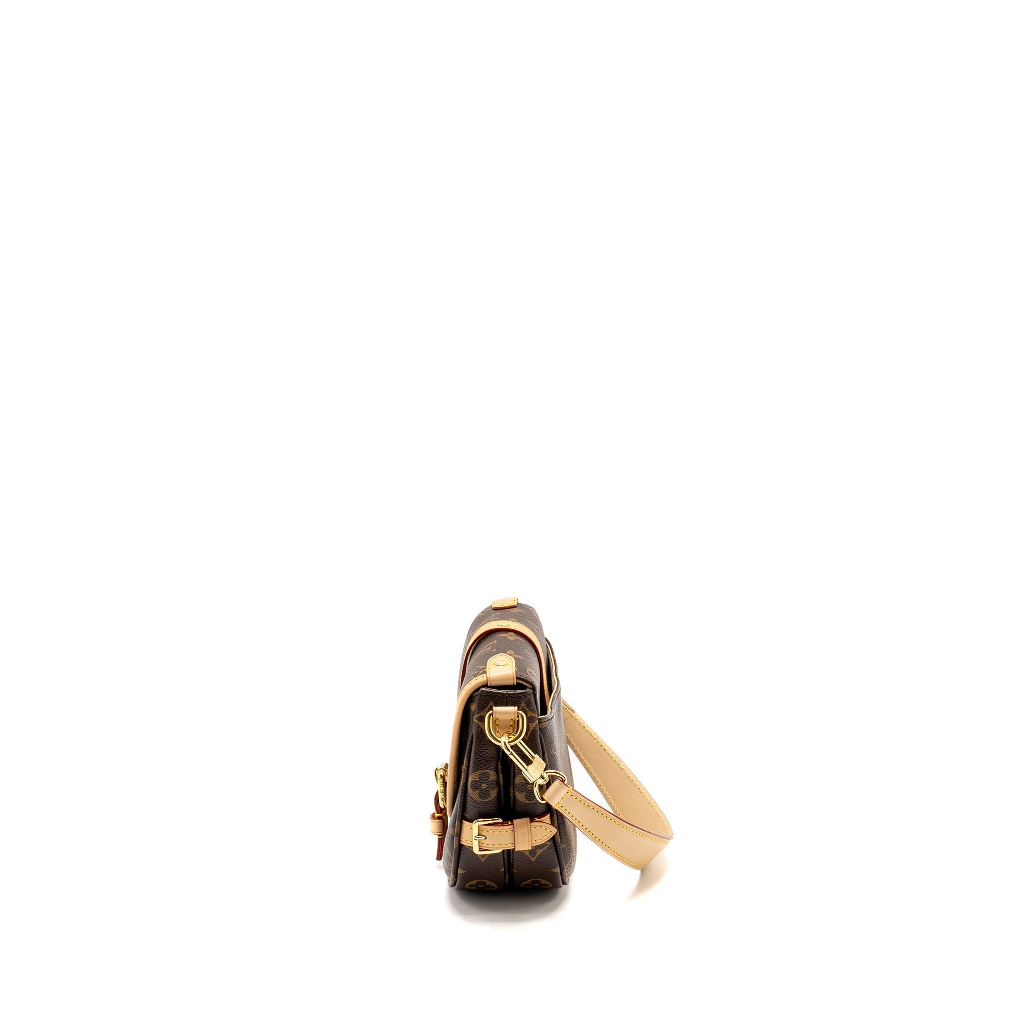 Saumur BB Monogram Canvas Handbag Gold-Tone Hardware