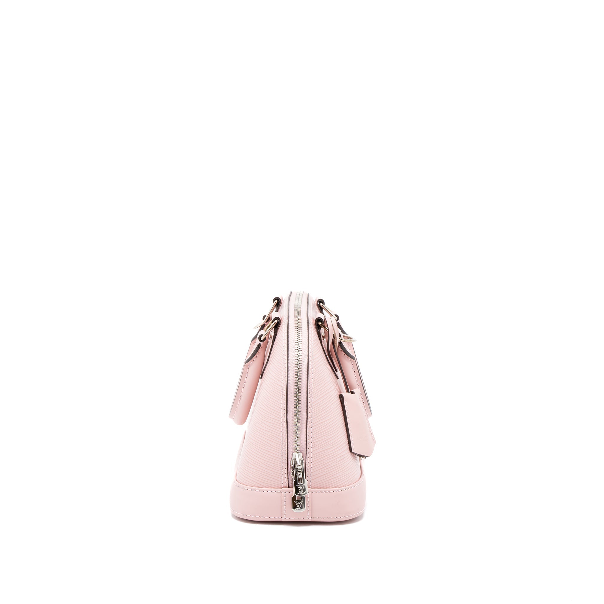 Alma BB Epi Leather Handbag Silver-Tone Hardware