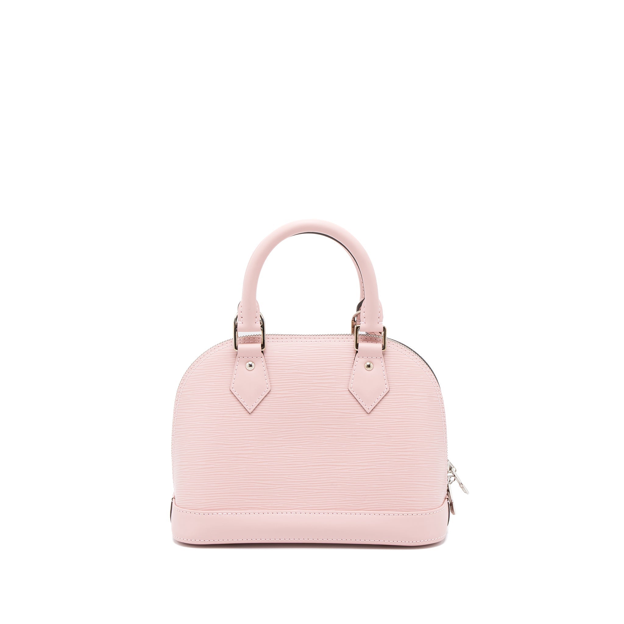Alma BB Epi Leather Handbag Silver-Tone Hardware