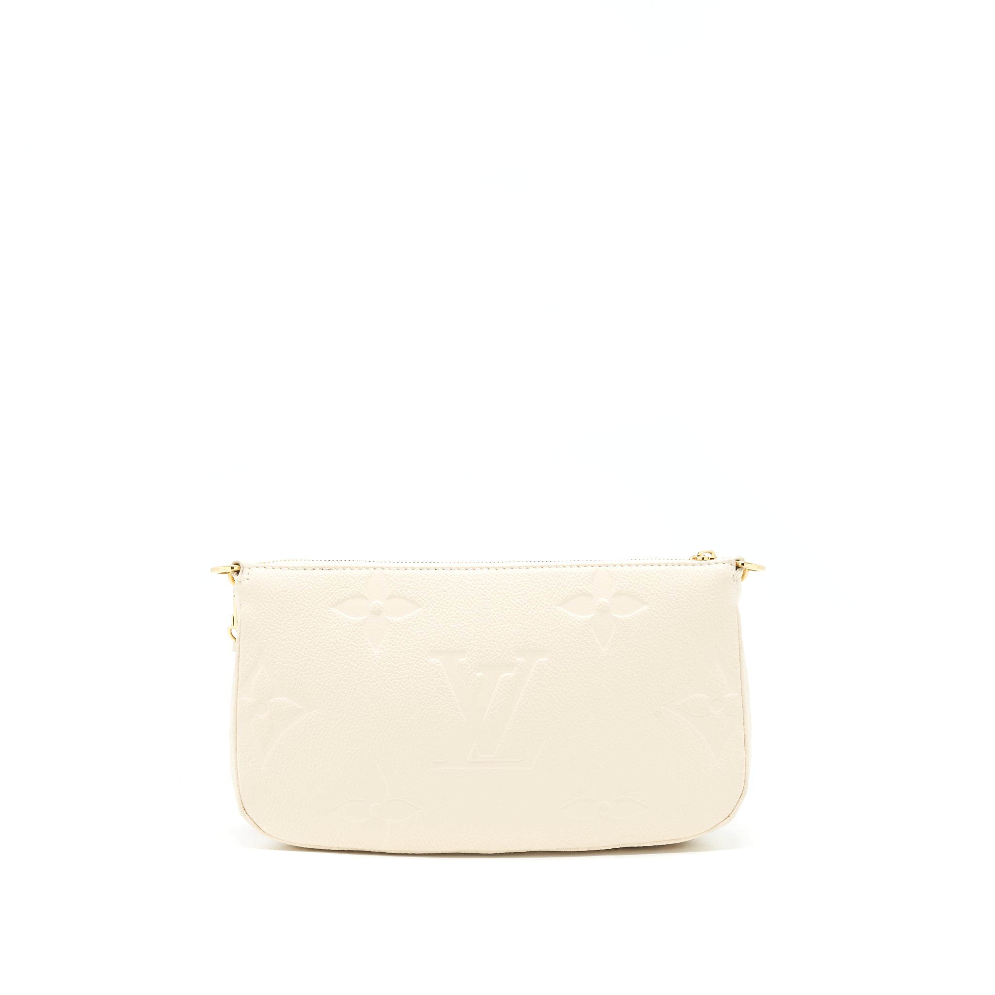 Multi Pochette Monogram Canvas Shoulder Bag Gold-Tone Hardware