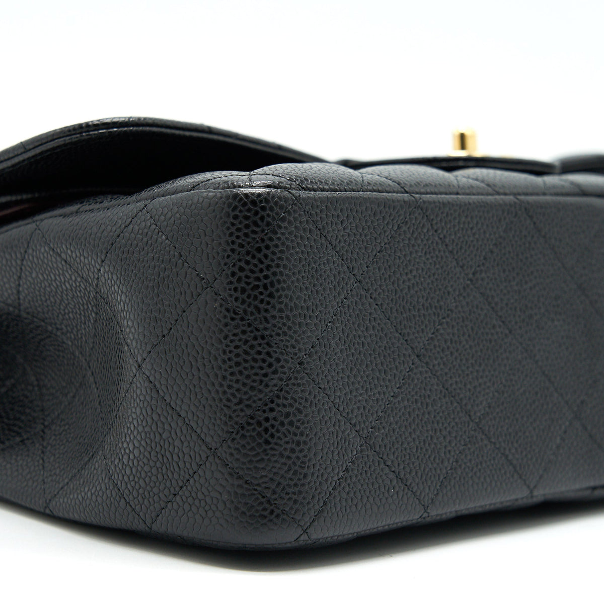 CHANEL Jumbo Classic Double Flap Bag Caviar Leather Black GHW