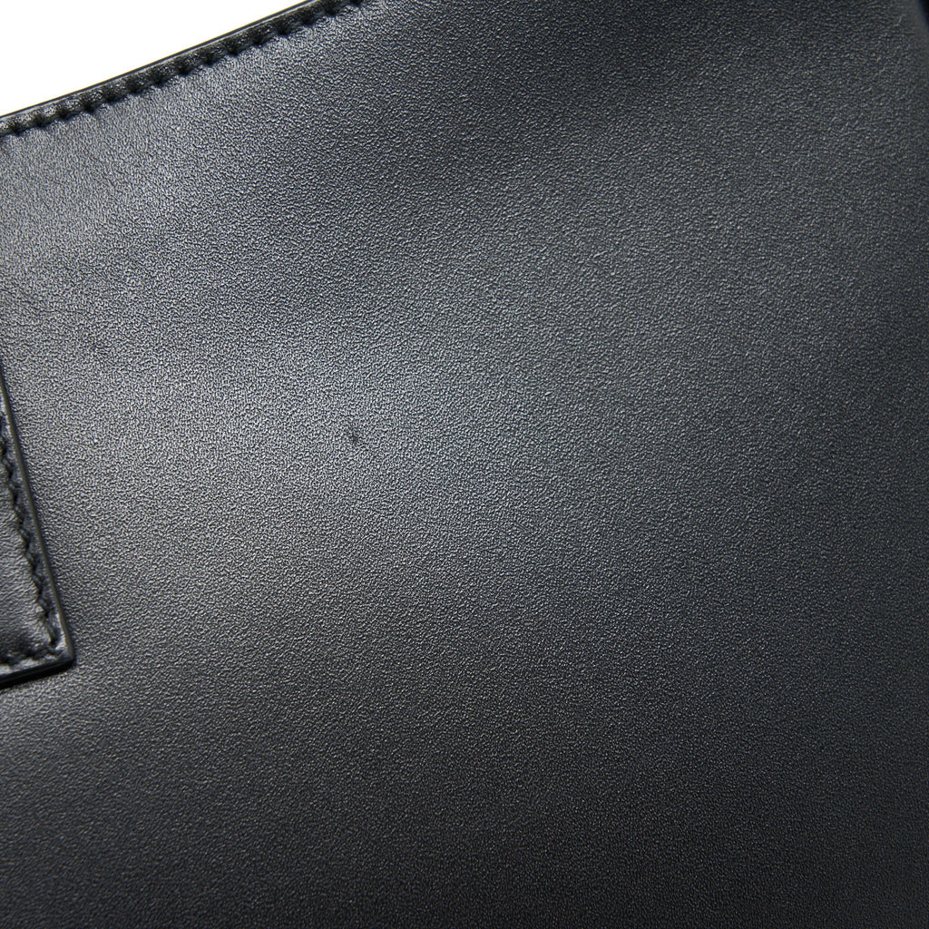 Le 5 A 7 Hobo Bag Calfskin Leather Black Gold-Tone Hardware
