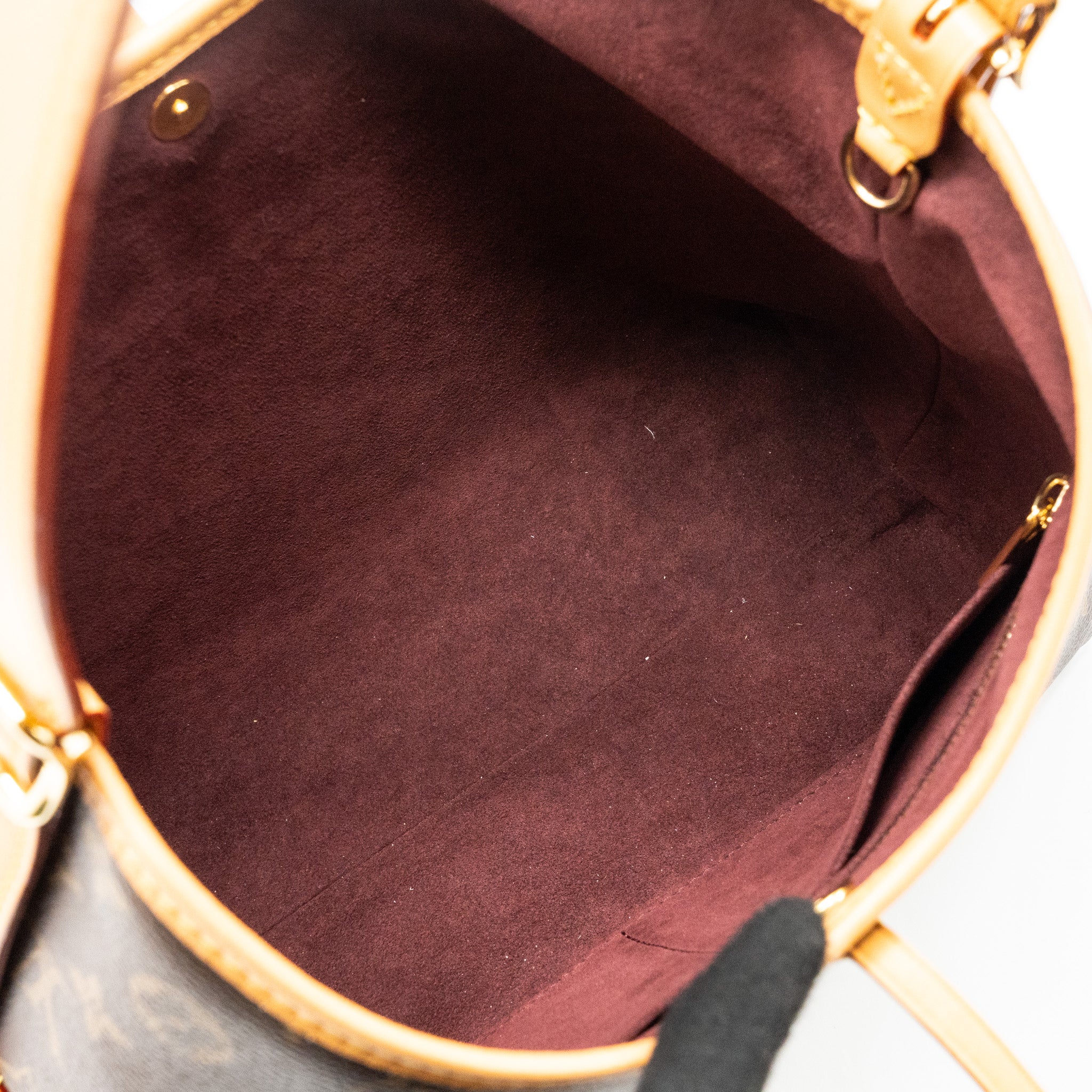 Carryall PM Monogram Canvas Tote Bag Gold-Tone Hardware