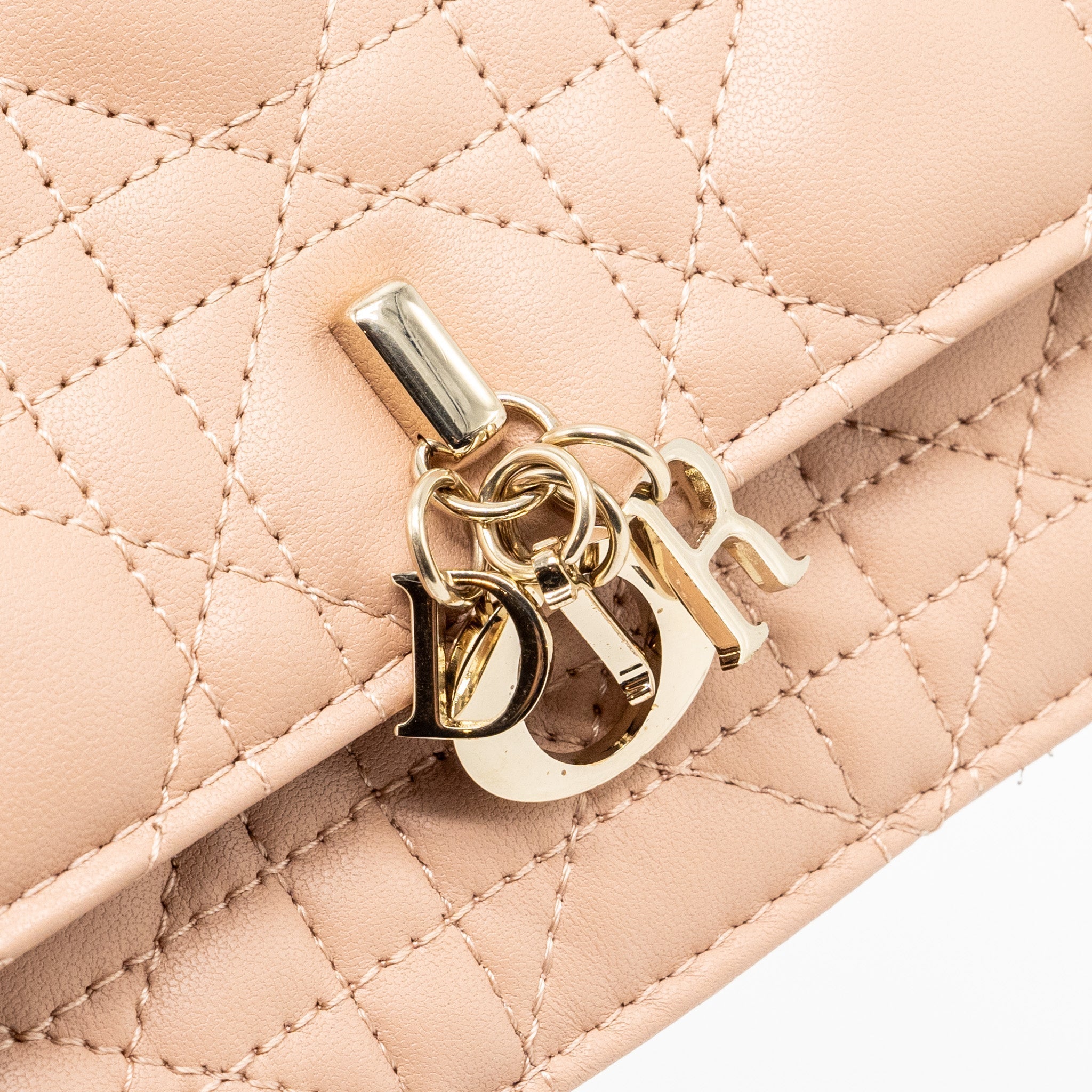 My Dior Mini Bag Lambskin Beige Light Gold-Tone Hardware