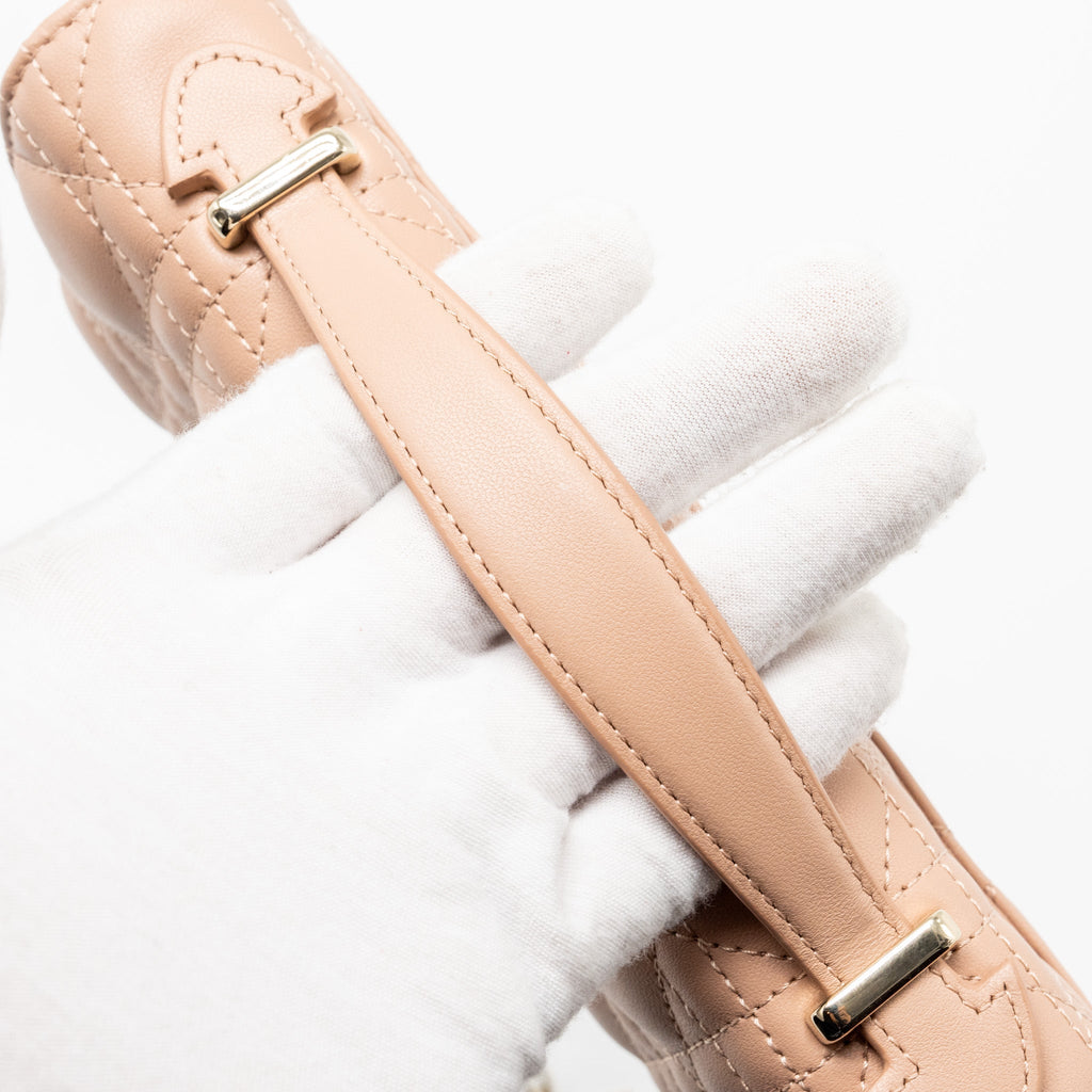 My Dior Mini Bag Lambskin Beige Light Gold-Tone Hardware