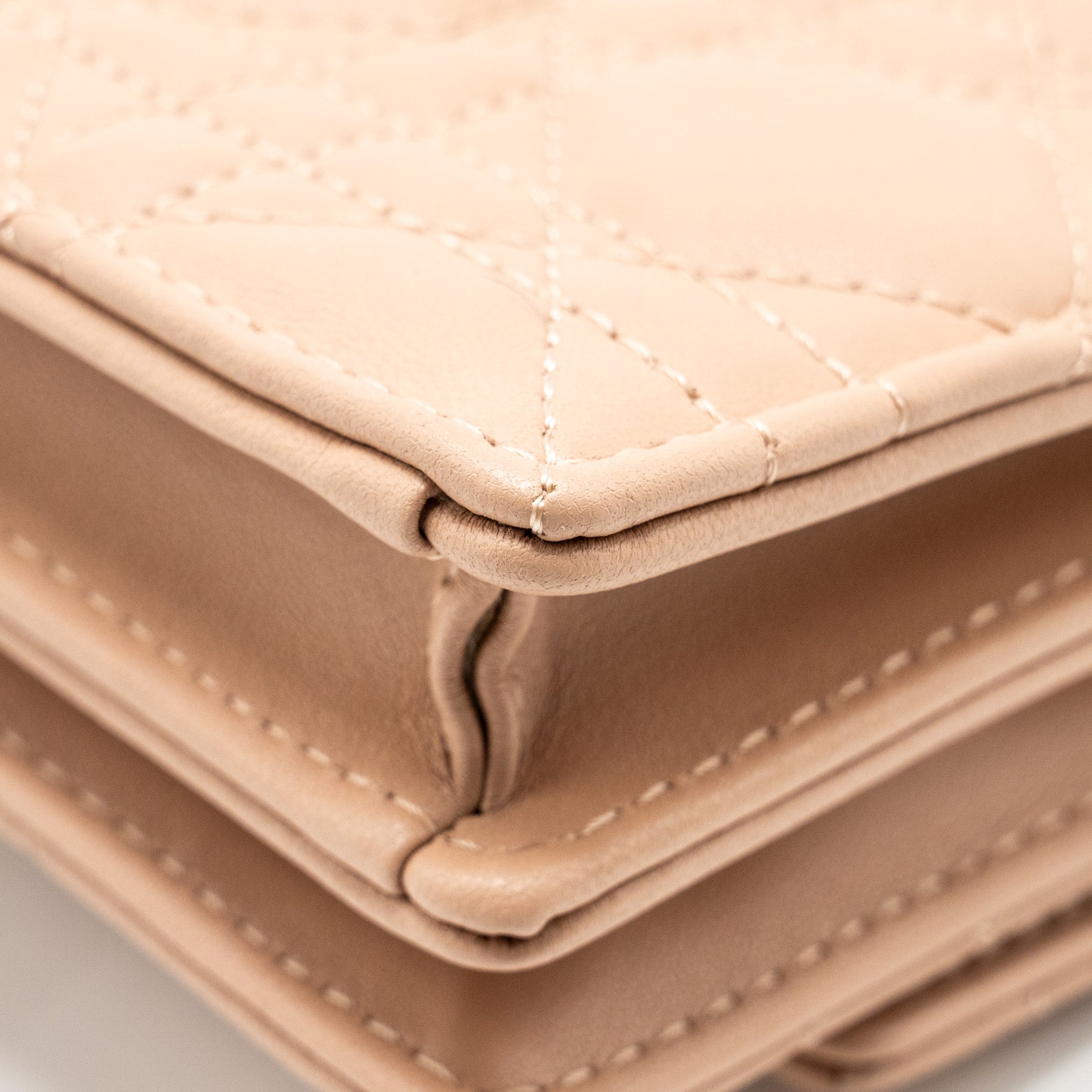 My Dior Mini Bag Lambskin Beige Light Gold-Tone Hardware
