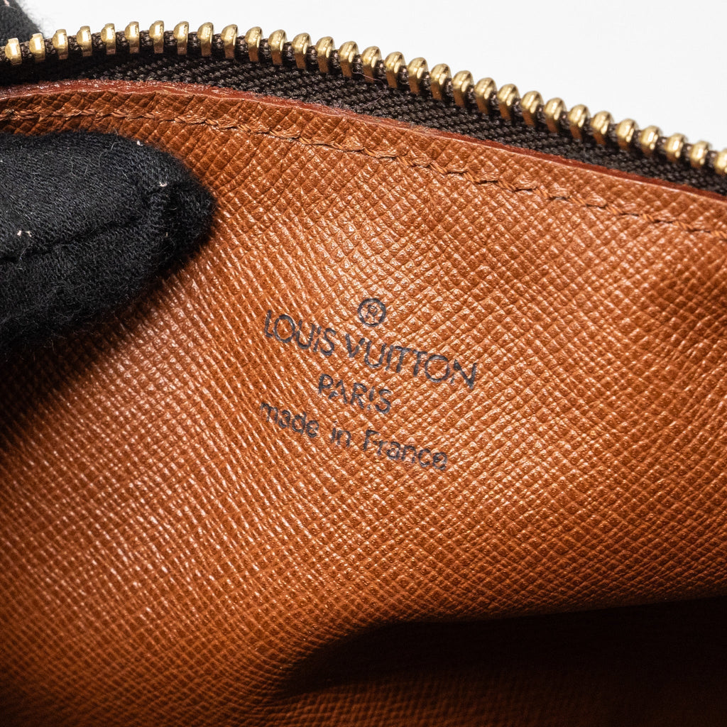 Vintage Papillon Handbag Monogram Canvas Gold Tone Hardware