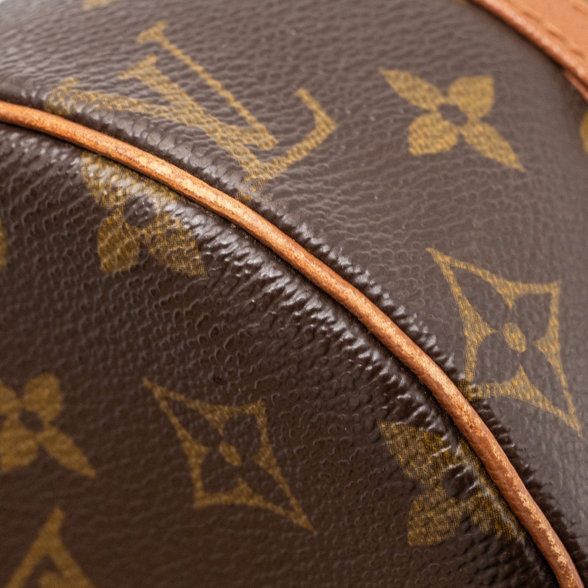 Vintage Papillon Handbag Monogram Canvas Gold Tone Hardware