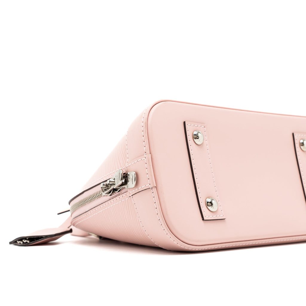 Alma BB Epi Leather Handbag Silver-Tone Hardware