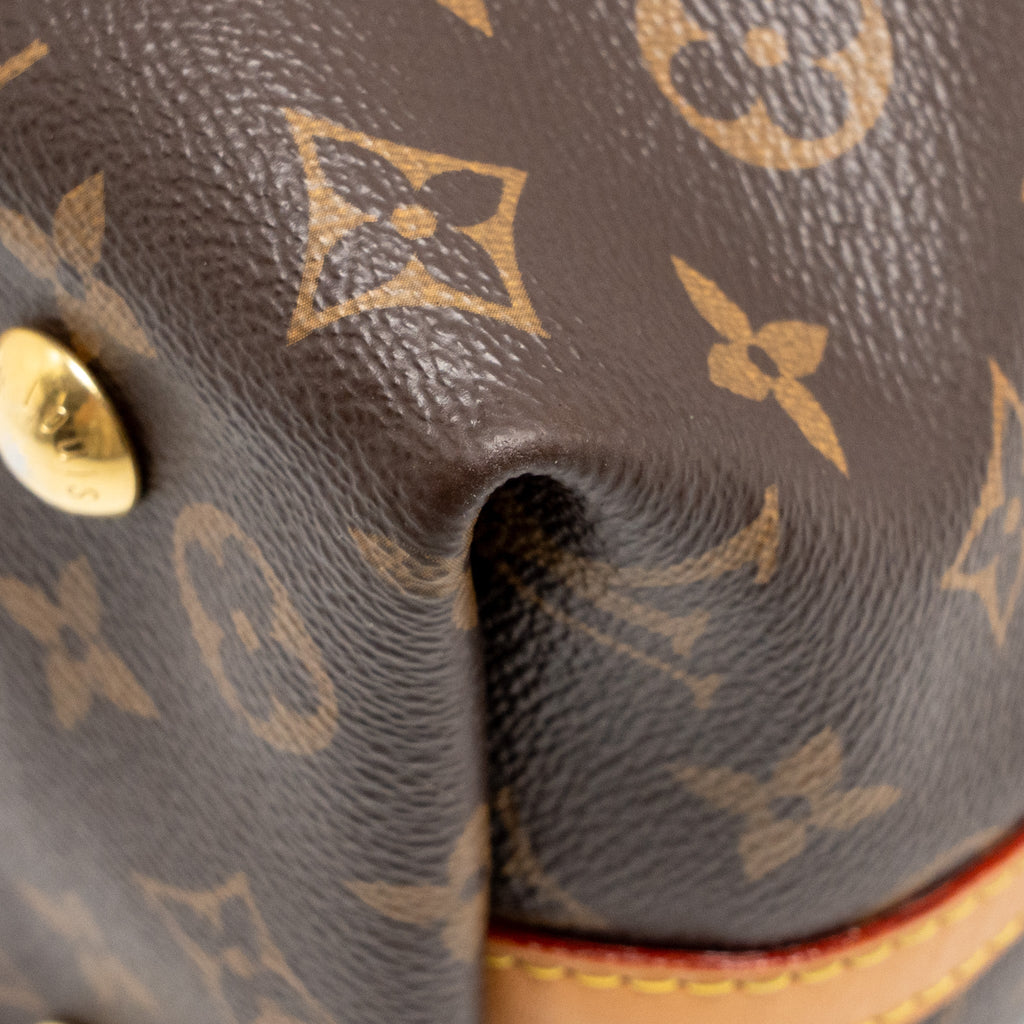 Carryall PM Monogram Canvas Tote Bag Gold-Tone Hardware