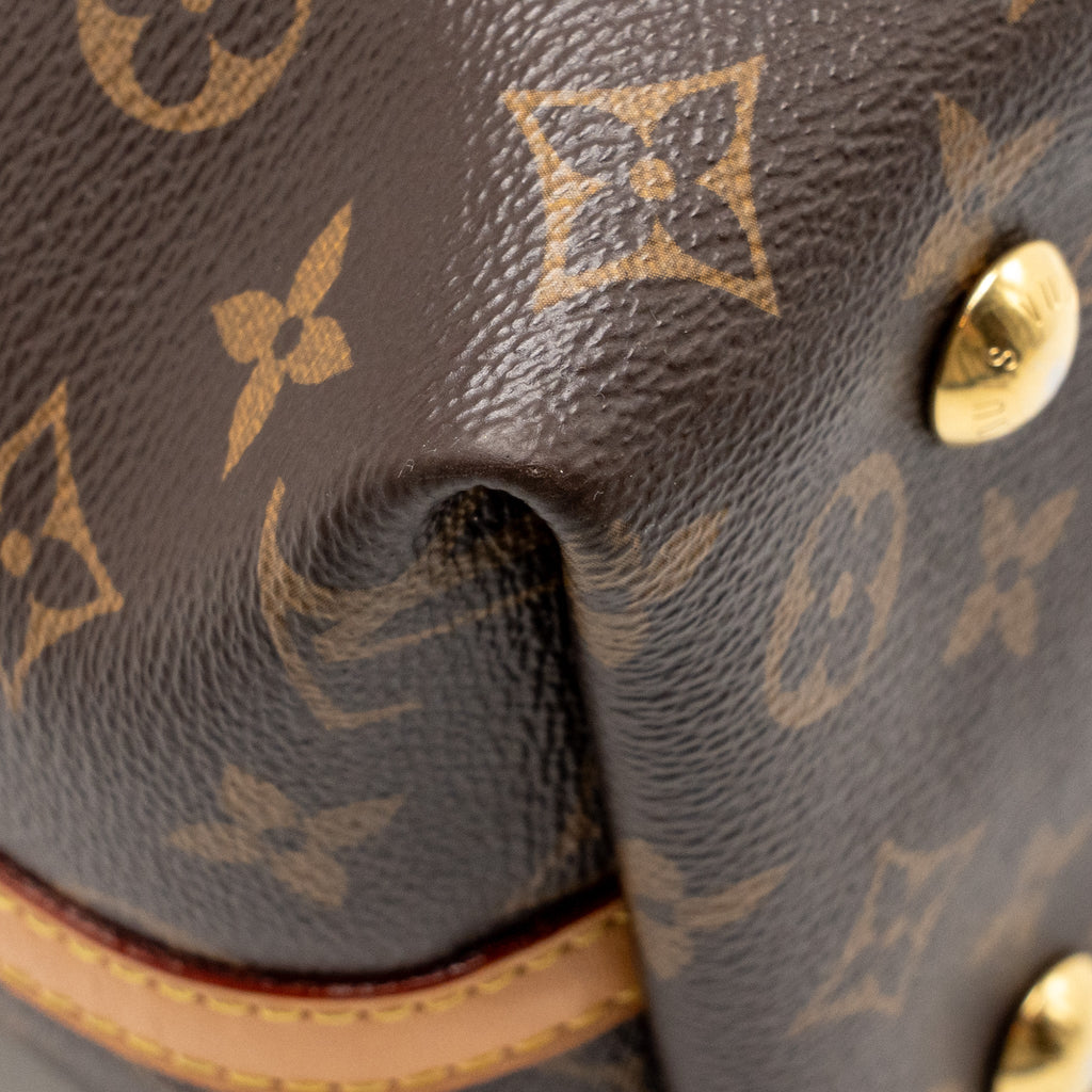 Carryall PM Monogram Canvas Tote Bag Gold-Tone Hardware