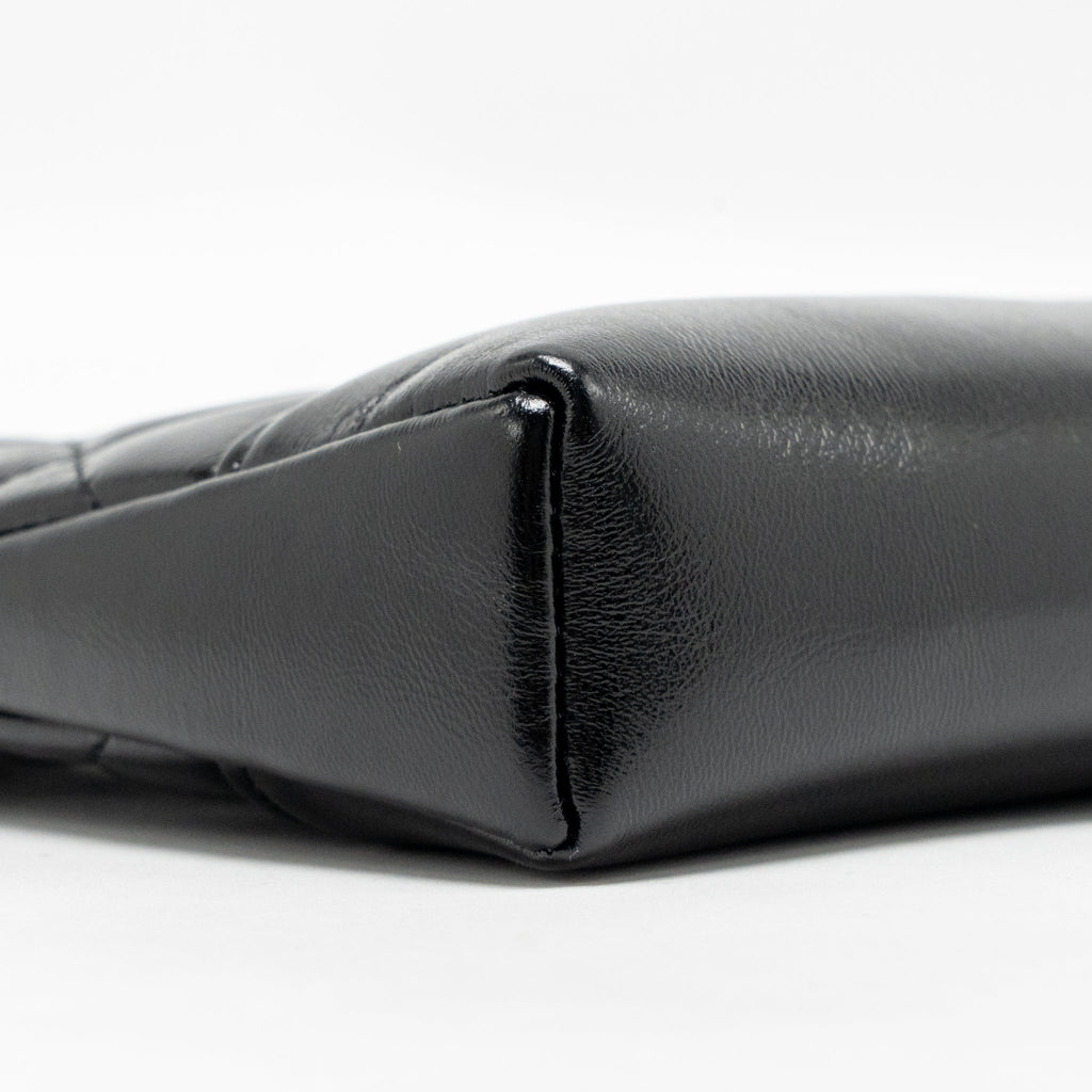 Mini 31 Clutch With Chain Shiny Lambskin Leather Black Light Gold-Tone Hardware