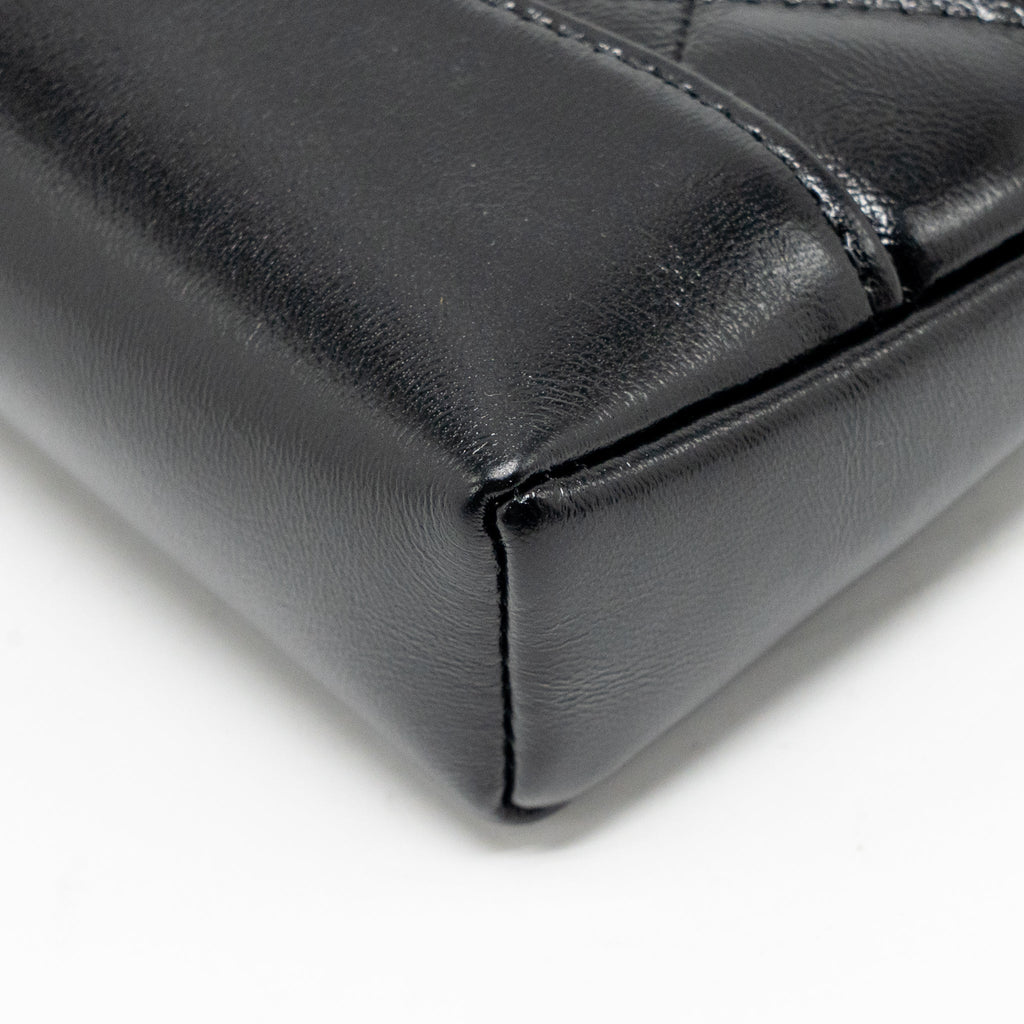 Mini 31 Clutch With Chain Shiny Lambskin Leather Black Light Gold-Tone Hardware