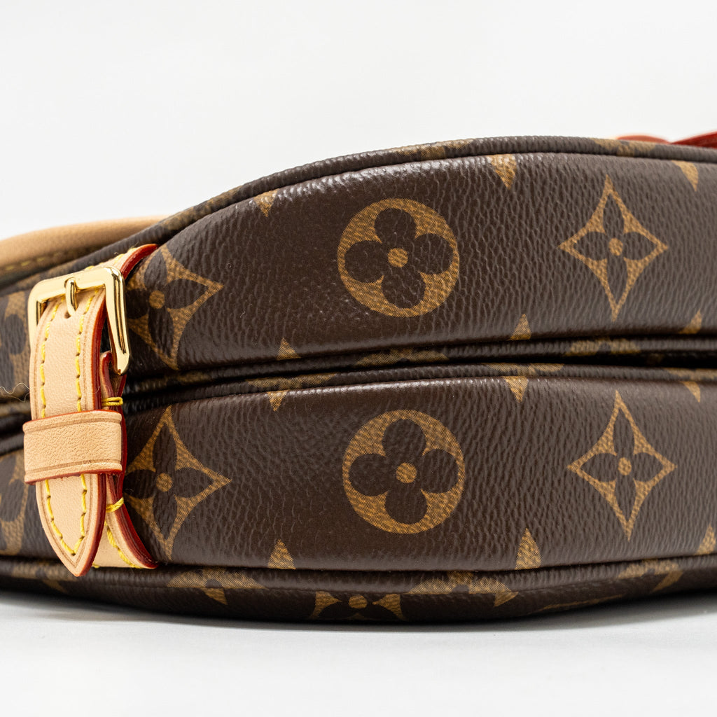 Saumur BB Monogram Canvas Handbag Gold-Tone Hardware