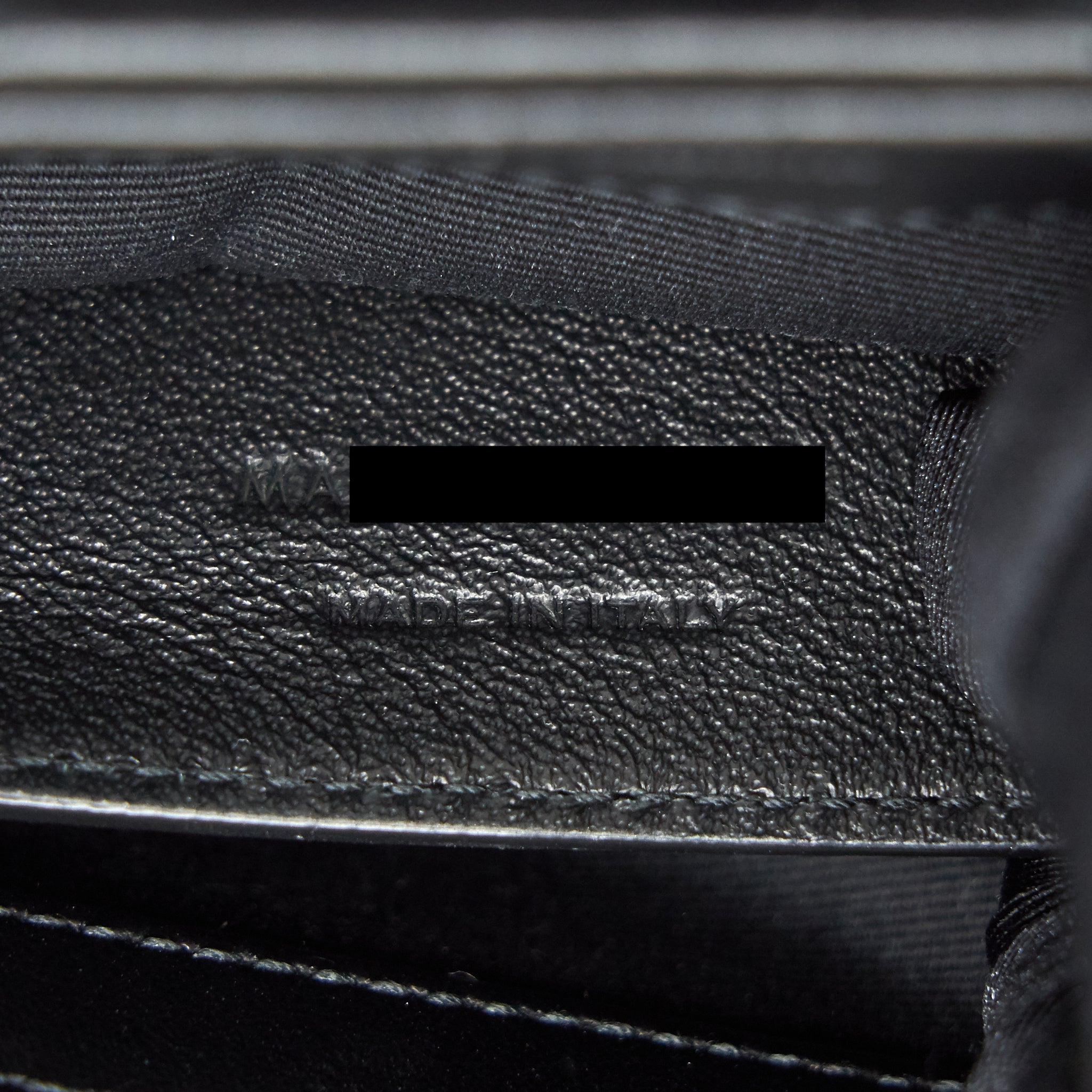 Lorenzia Small Loulou Bag Leather Black Silver-Tone Hardware
