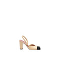 Chanel Slingback Pumps Biege & Black