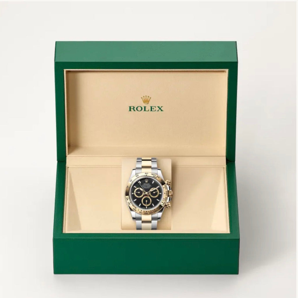 Rolex Cosmograph Daytona Osyter Gold and Black Dial40mm