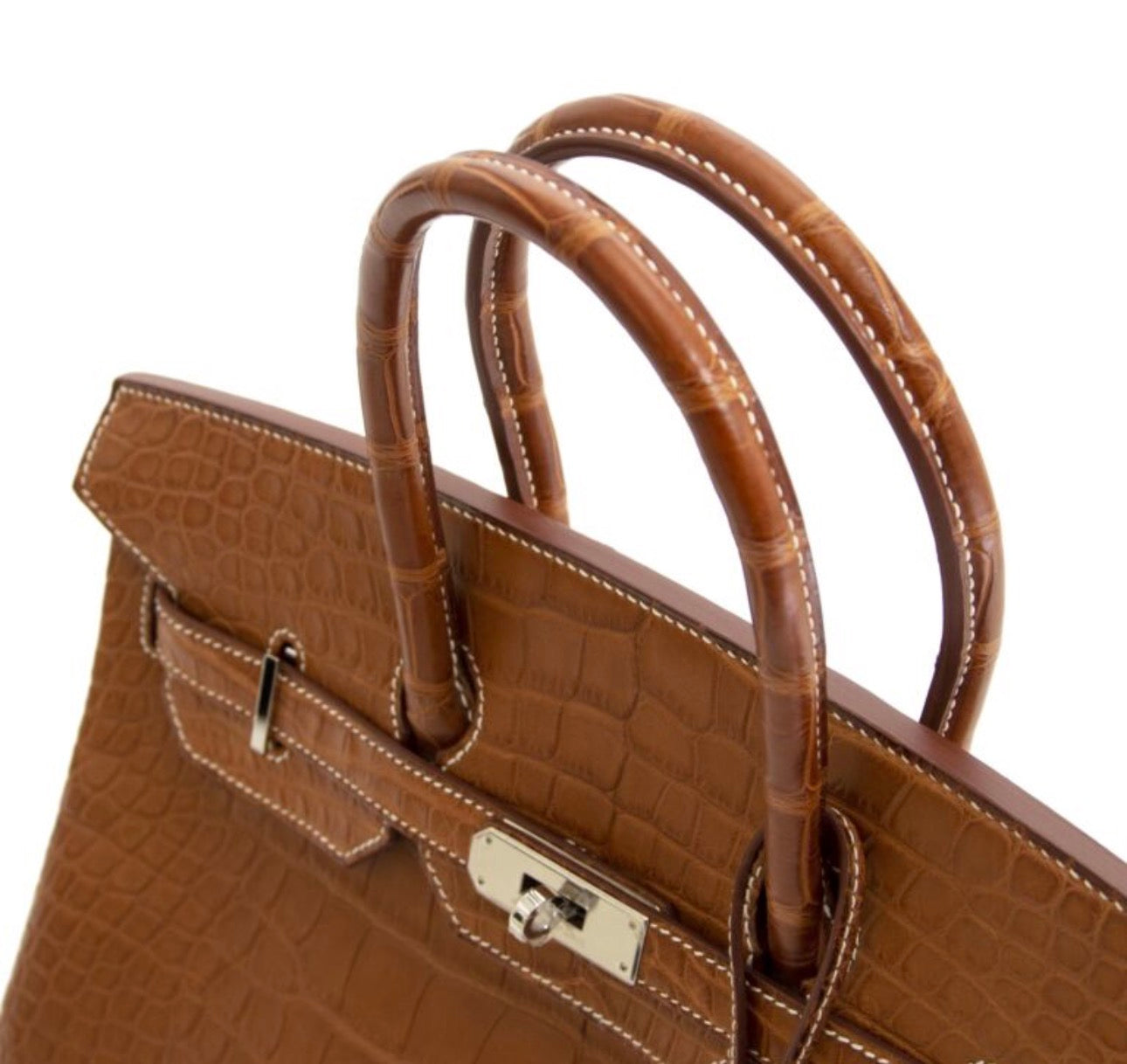 Hermés Birkin Alligator Fauve 25