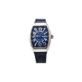 Frank Muller Vanguard Lady Blue Dial leather strap 32mm