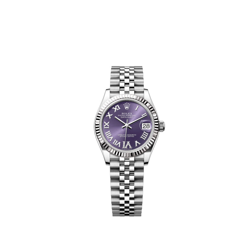 Rolex Datejust Purple Dial Jubilee 31mm