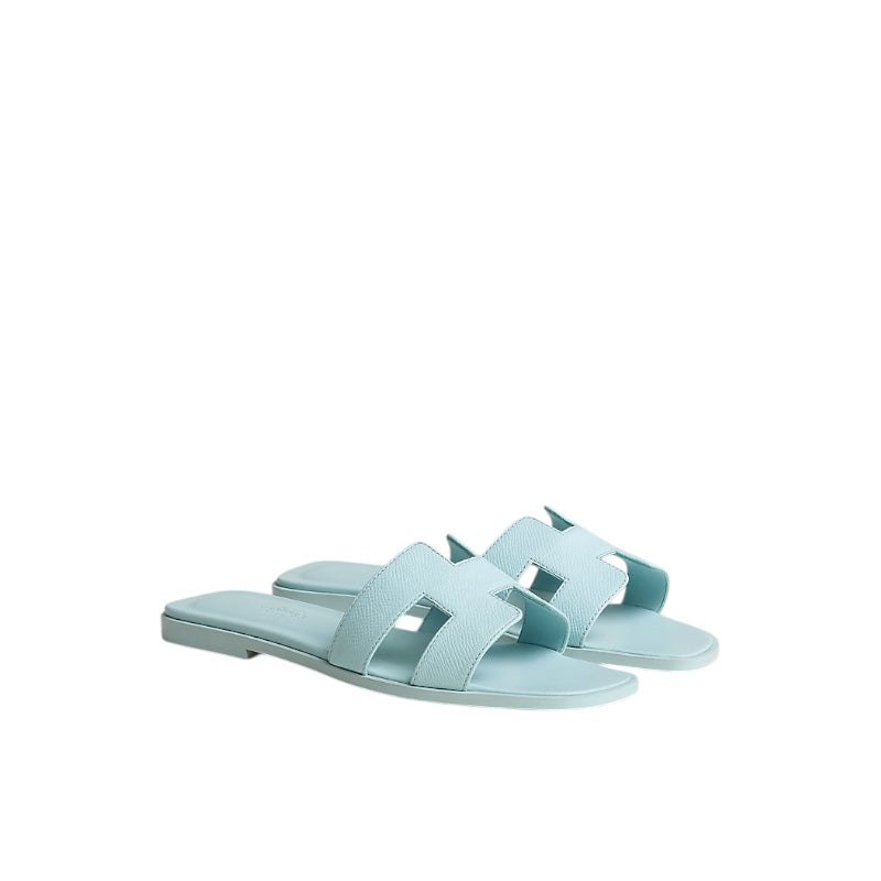 Hermès Oran Sandal Bleu Brume