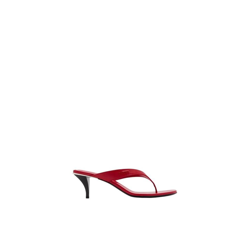 Gucci Vittoria Thong Red