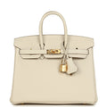 Hermès Birkin 25 Craie Togo