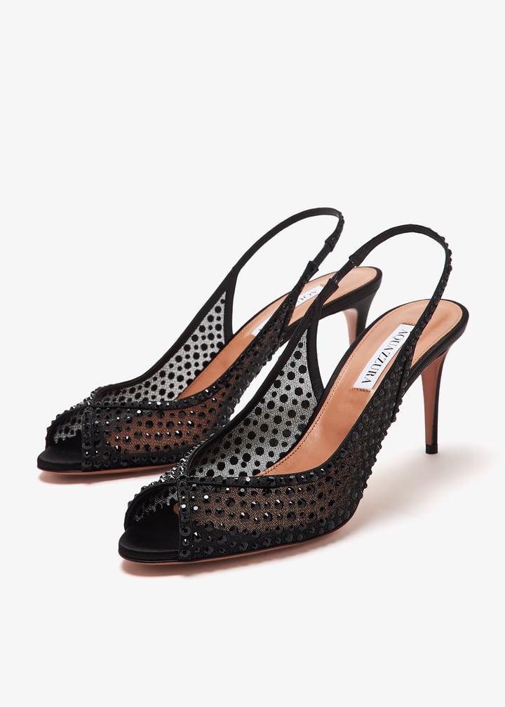 Aquazzura Crystal Lover 75