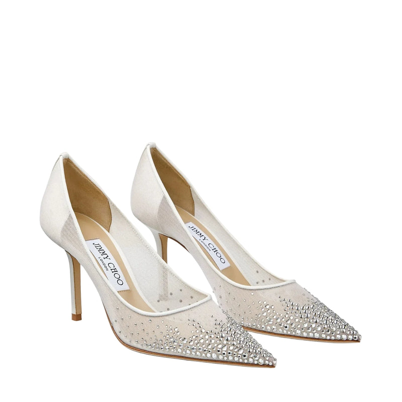 Jimmy Choo Love 85 Mesh Pumps