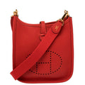 Hermès Evelyne III Rouge Tomate 16 Clemence Leather