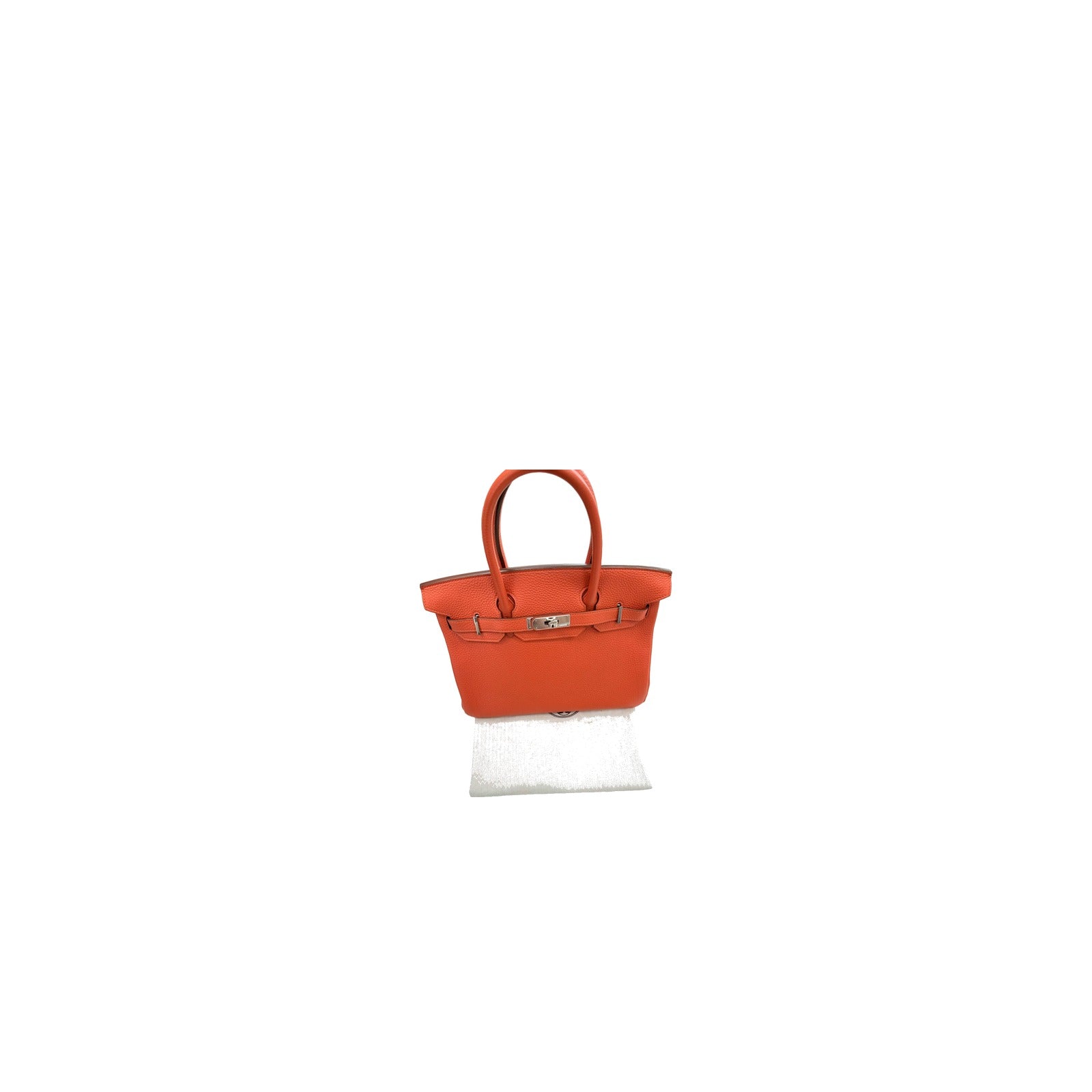 Hermès Birkin 25 Orange Togo Palladium Hardware